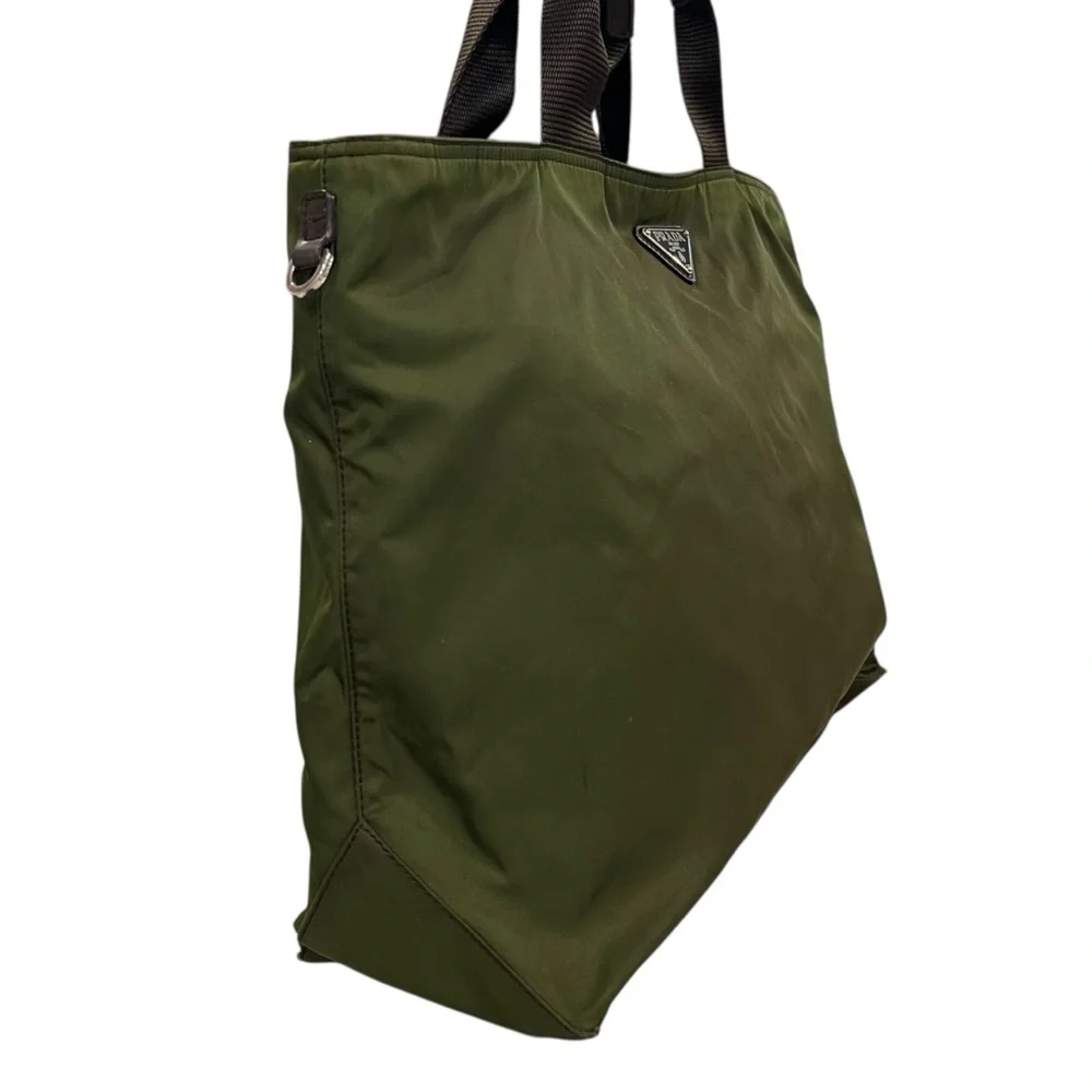 Prada Tessuto Nylon Logo Tote Bag - Picture 4 of 12